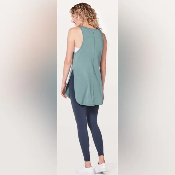 Lululemon Side Story Tank Mystic Green size 10 NWT - Picture 3 of 8